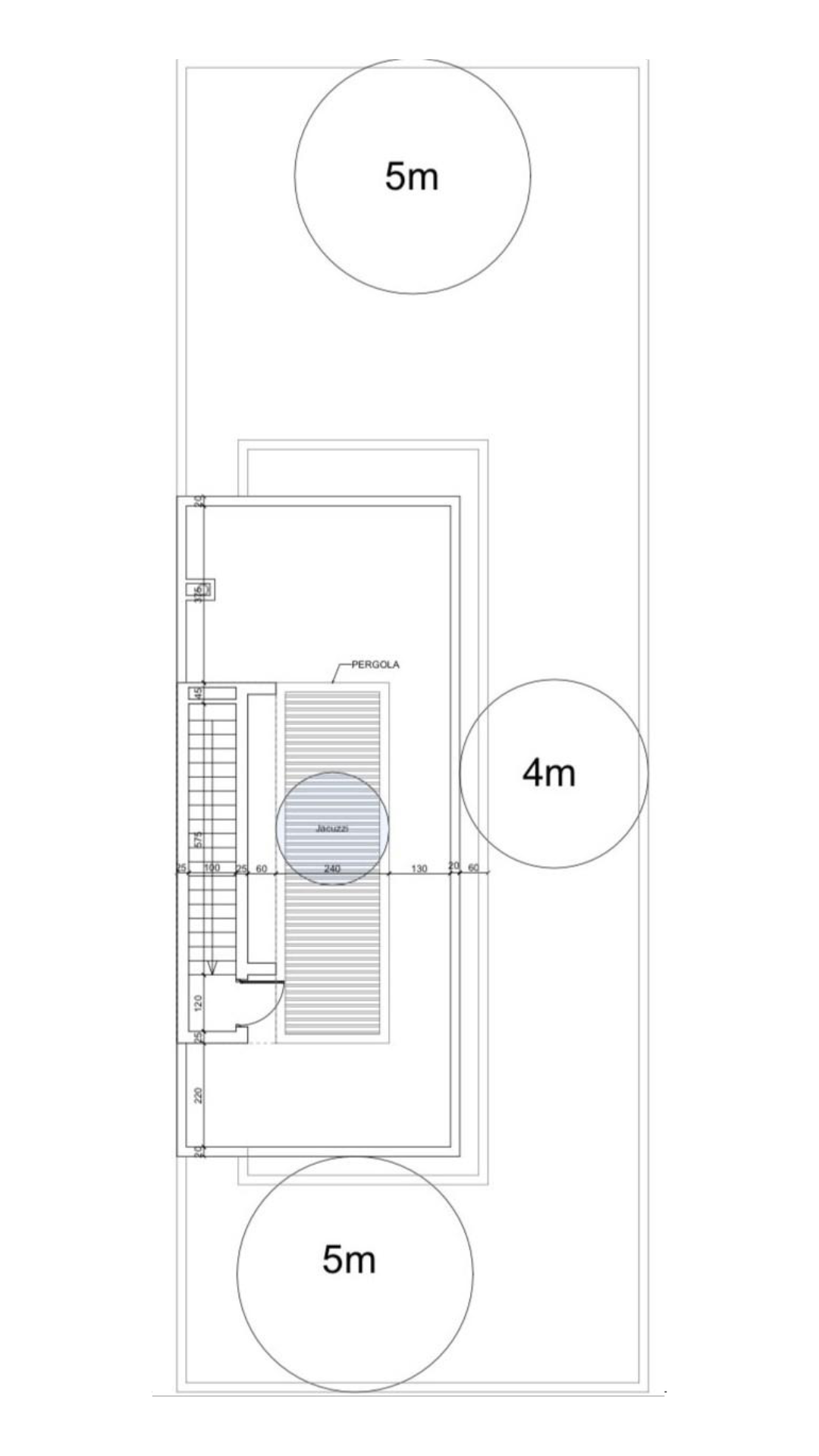 Plan rooftop villa à Marrakech - L’Orée d’Atlas